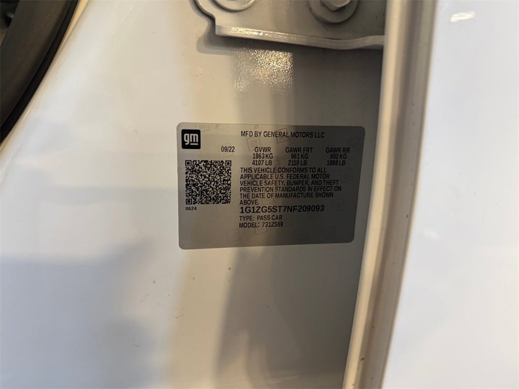 2022 Chevrolet Malibu RS