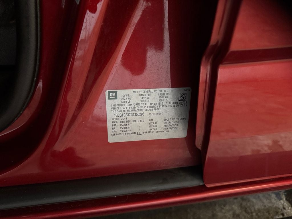 2016 Chevrolet Colorado LT