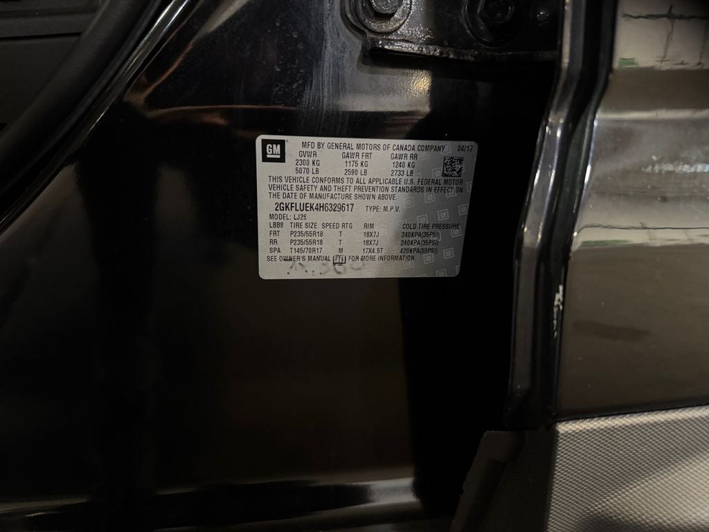 2017 GMC Terrain SLT