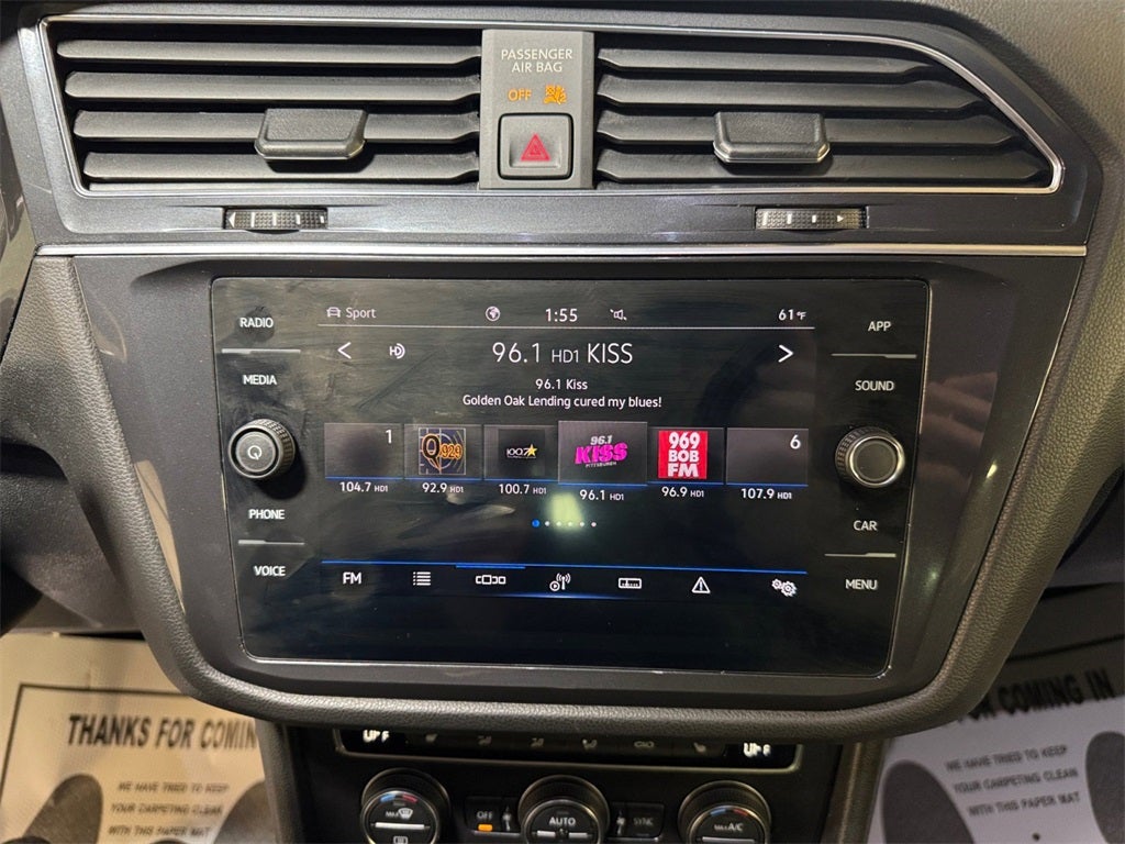 2021 Volkswagen Tiguan 2.0T SE R-Line Black