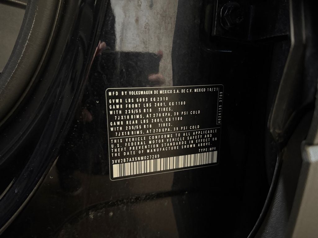 2022 Volkswagen Tiguan 2.0T SE