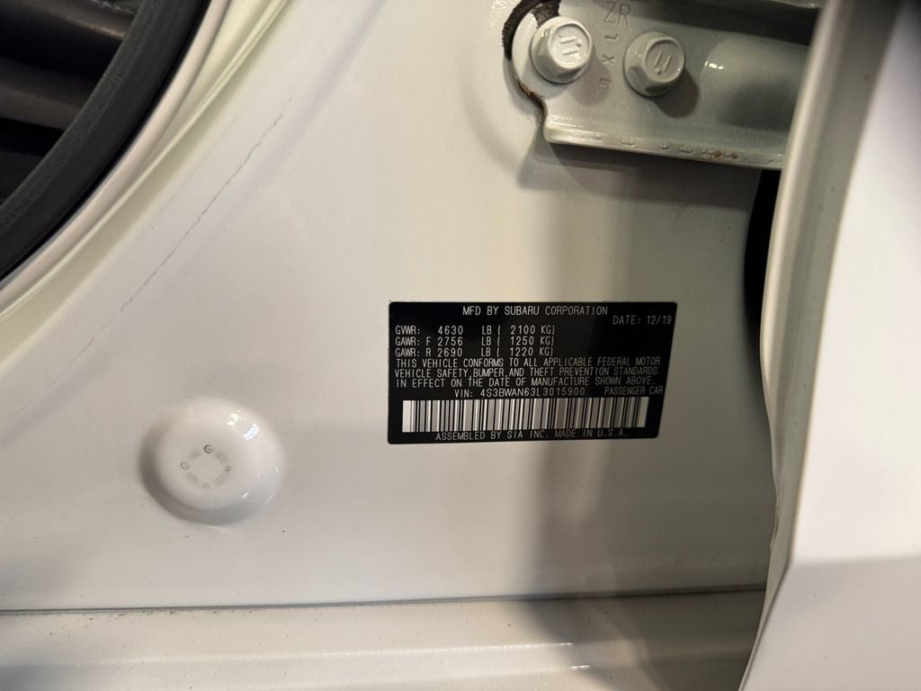 2020 Subaru Legacy Limited