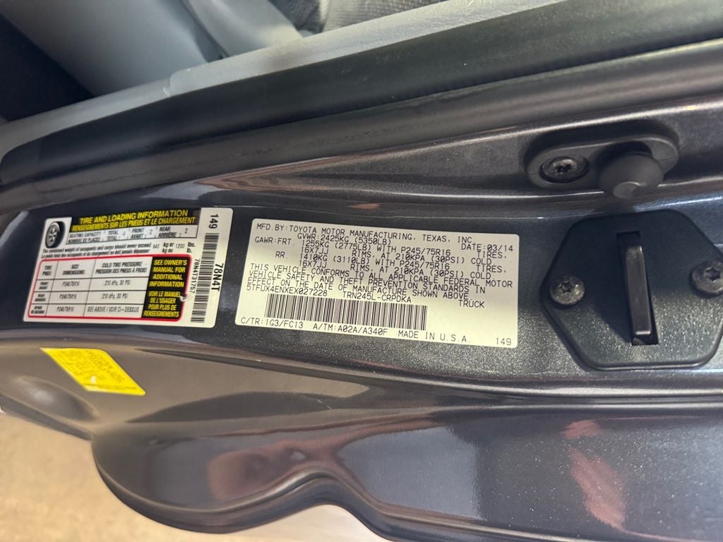 2014 Toyota Tacoma Base
