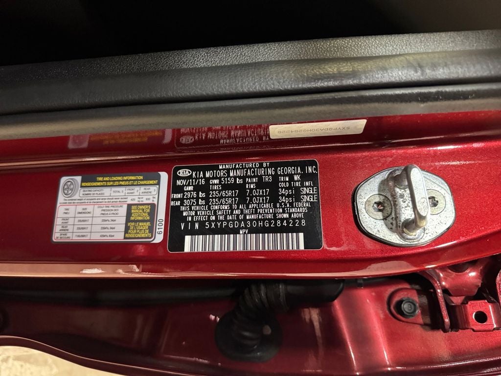 2017 Kia Sorento LX CONVENIENCE PK