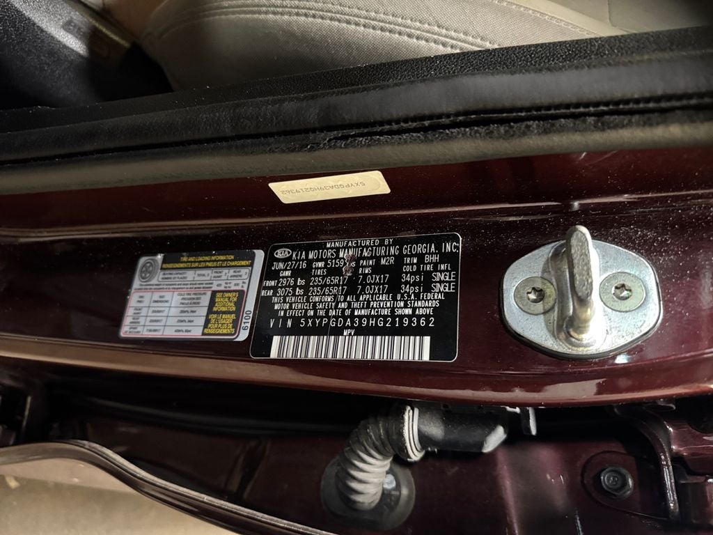 2017 Kia Sorento LX CONVENIENCE PK