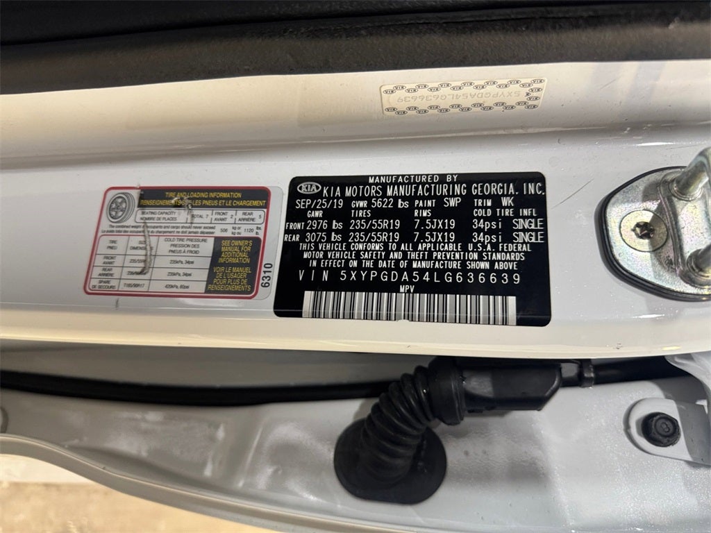 2020 Kia Sorento S 6/3 ROW