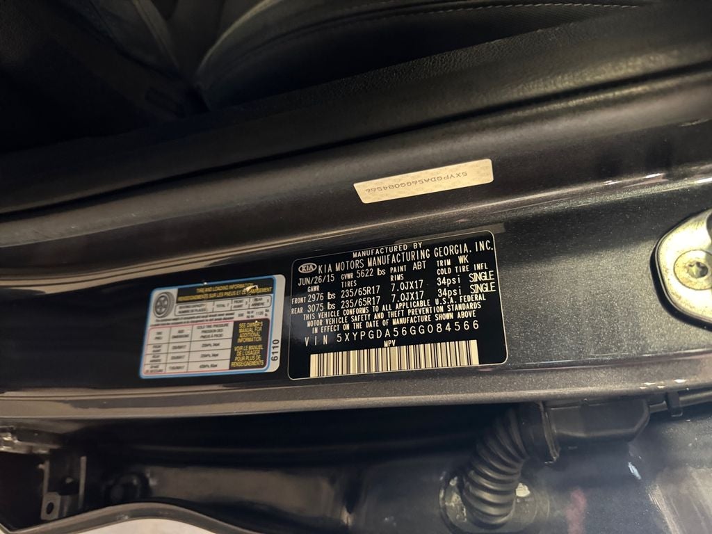 2016 Kia Sorento LX Convenience Pkg