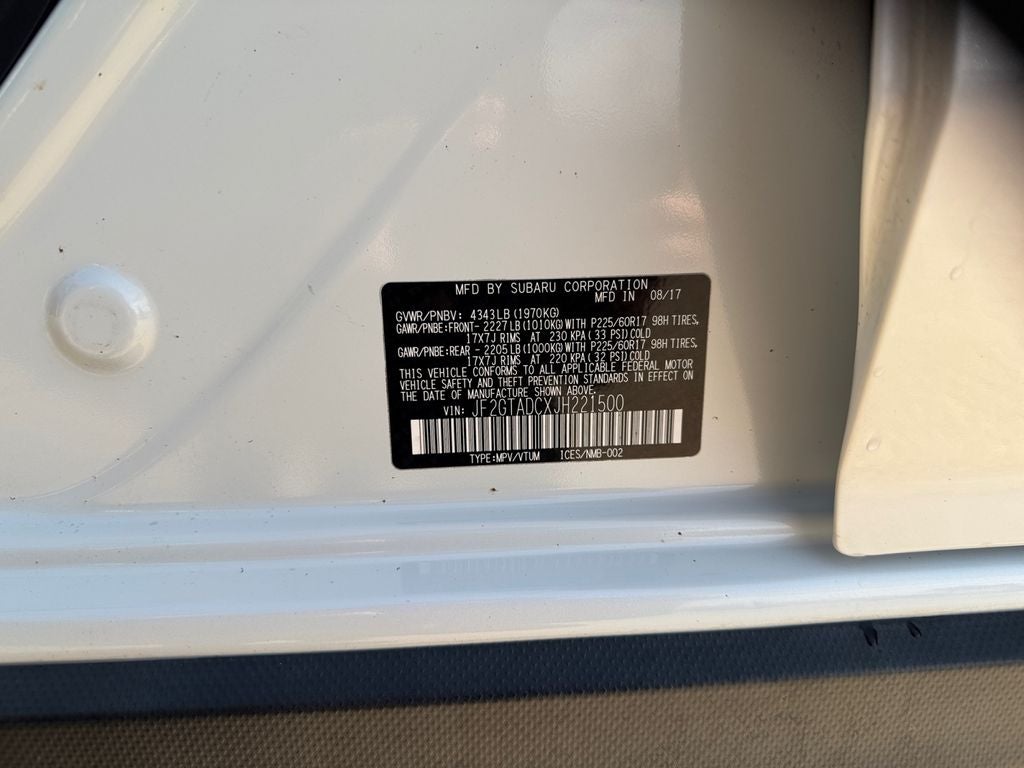 2018 Subaru Crosstrek 2.0i Premium