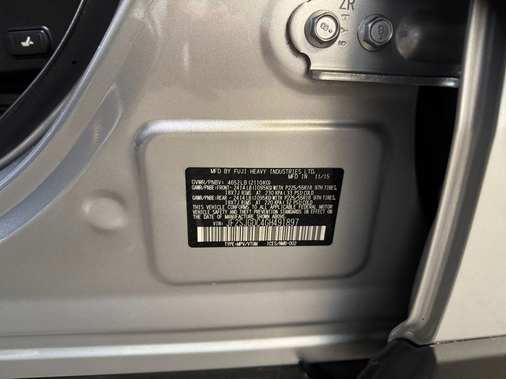 2016 Subaru Forester 2.0XT Premium Premium