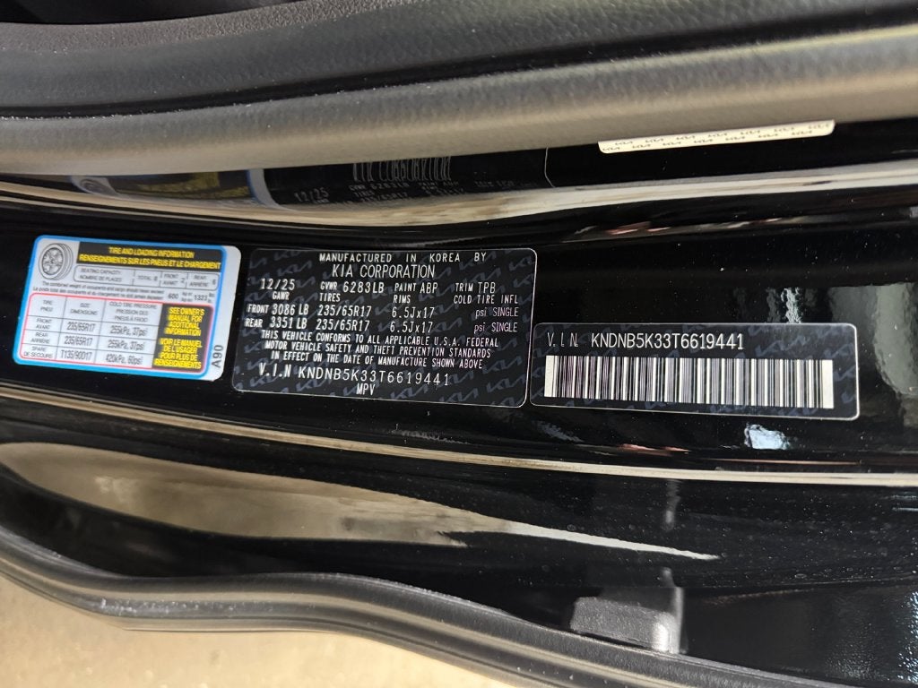2026 Kia Carnival LXS