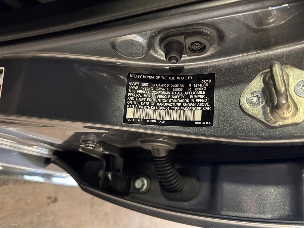 2020 Honda Civic Sport