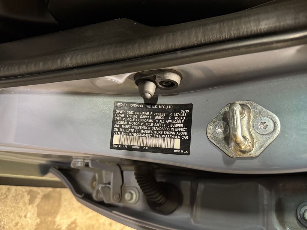 2019 Honda Civic Sport Touring