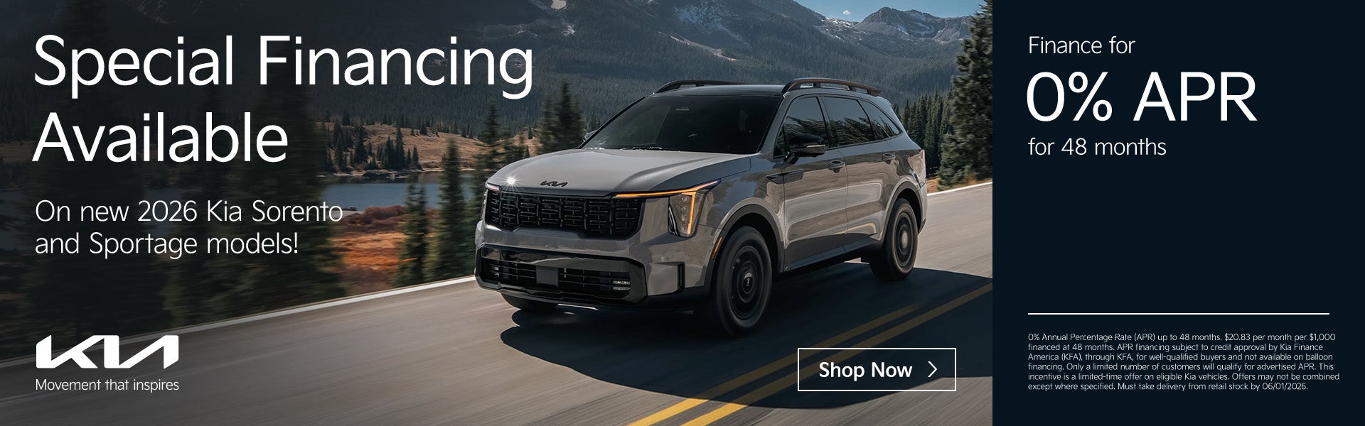 Special Financing Available